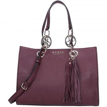 GUESS Alana Girlfriend Carryall Burgundy