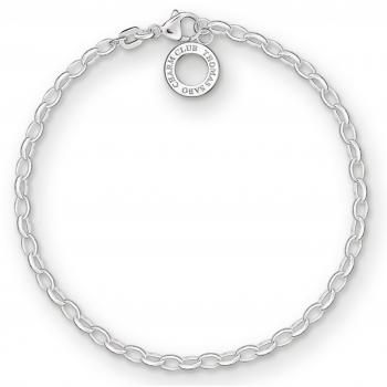 Thomas Sabo Women Charm Bracelet Classic Charm Club 925 Sterling Silver X0163-001-12