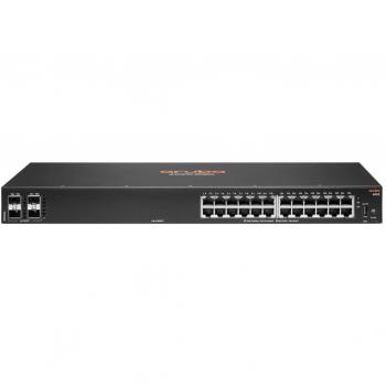 HPE Aruba 6000 24G 4SFP Managed Layer 3 Gigabit Ethernet Network Switch (1U Rack-Mountable)