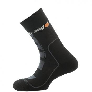 Trangoworld CALCETIN IKKEN, Unisex Adulto, Gris Plomo/Negro, M