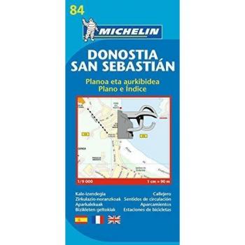 Plano Plegable Donostia-San Sebastián: City Plans - Michelin