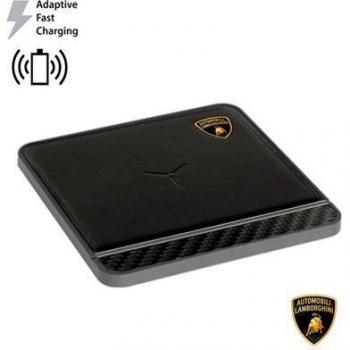 Dock Base Cargador Inalámbrico Universal Qi para Smartphones Lamborghini con Carga Rápida