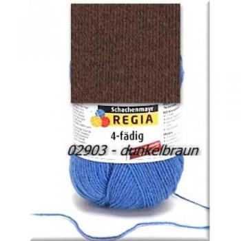Regia Uni 4 fach, 2903 dunkelbraun