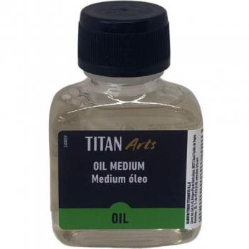 Botella de Medium para Óleo Titan Arts 100 ml