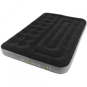 Colchón Inflable Doble Outwell Flock Clásico de Dos Cámaras 198 x 137 x 22 cm Negro/Grey