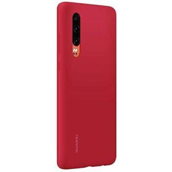Huawei P30 Silicone Case Cover - Red