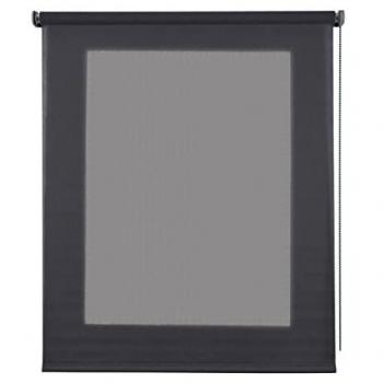 Estor Enrollable Translúcido Gris 160x250 cm con Tejido Térmico, Ideal para Ventanas y Puertas, Aporta Privacidad y Tamiza la Luz