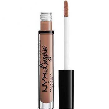 NYX Professional Makeup Pintalabios Lip Lingerie Liquid Lipstick, Acabado cremoso y mate, Larga duración, Fórmula vegana, Tono: Satin Ribbon