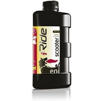 Aceite de Motor Sintético ENI I-Ride Scooter 10W-40, 1 Litro, Lubricante para Moto y Scooter 4T