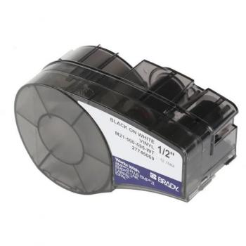 BRADY BMP21 NEGRO/BLANCO ETIQUETAS DE VINILO_GENERICAS M21-500-595-WT-BDR-VI-21-500-BK/WT