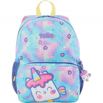 Mochila infantil mediana TOTTO Cremy-7JDM