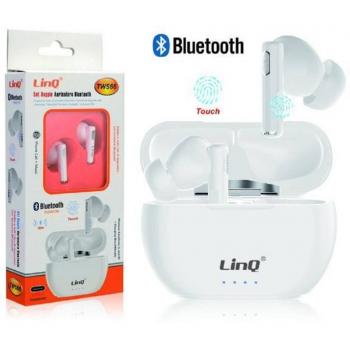 Auriculares In-ear Bluetooth TWS66 Wireless 10M con Control Táctil y LED