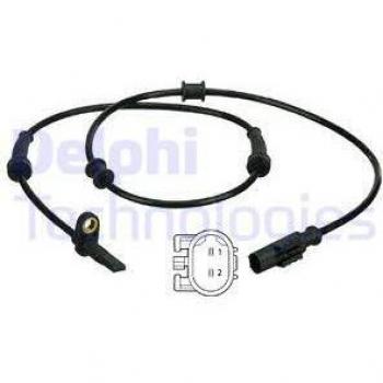 Sensor ABS DELPHI SS20388, sensor de revoluciones de la rueda, compatible con sistemas de frenos antibloqueo (ABS), diseñado para proporcionar información precisa sobre la velocidad de las ruedas, fabricado con materiales de alta calidad para