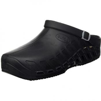 Scholl F265631004 Clog Evo, Negro, 38 EU