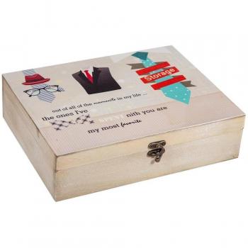 Creaciones Meng Costurero De Madera con Detalles