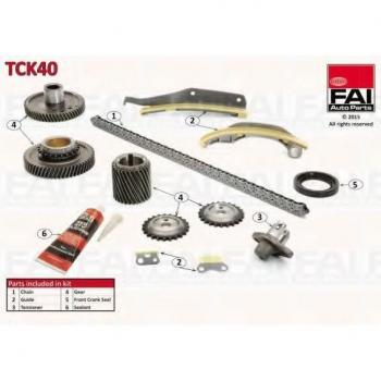Kit de cadena de distribución FAI AutoParts TCK40
