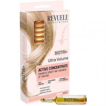 Revuele Biotin + Ultra Volume Hair Growth Activating Concentrate in Ampoules 8x5 ml