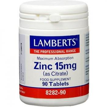 Lamberts Zinc 15mg 90 Tablets