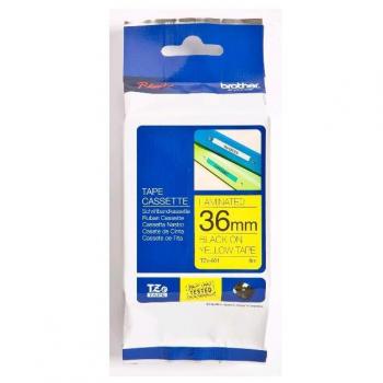 Cinta para impresora de etiquetas TZ Brother TZE661, compatible con impresoras de etiquetas Brother, color negro sobre fondo blanco, ancho de 12 mm, longitud de 8 m, resistente al agua y a la luz, ideal para uso