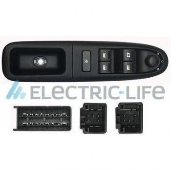 Interruptor de elevalunas ELECTRIC LIFE ZRPGP76005 con función de control eléctrico para ventanas, diseño ergonómico, compatible con varios modelos de vehículos, fácil instalación y alta durabilidad