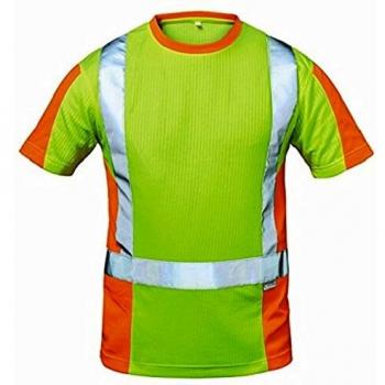 Camiseta de Alta Visibilidad Utrecht - Amarillo/Naranja, Talla XXXL