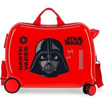Maleta de Cabina Infantil Star Wars Darth Vader 2 Ruedas Multidireccionales Roja 34L