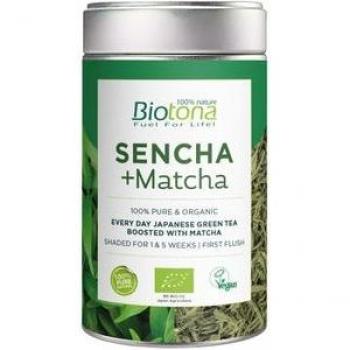 Té verde Sencha y Matcha Biotona 70g Bio Vegan
