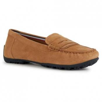 Zapato Geox D35RCA 00021 C5006 Kosmopolis Camel de Mujer, GEOX Kosmopolis + Grip Mujer Tabaco Tabaco, Geox D KOSMOPOLIS + Grip, mocasín Mujer