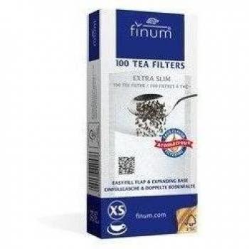 Finum - Filtros de papel para infusiones, tamaño XS, 100 unidades