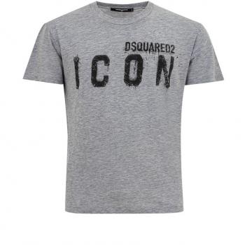 Dsquared2 Gray Melange T-Shirt for Stylish Men - XS