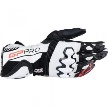 Guantes de Moto Alpinestars GP Pro R4 Negro-Blanco 3XL