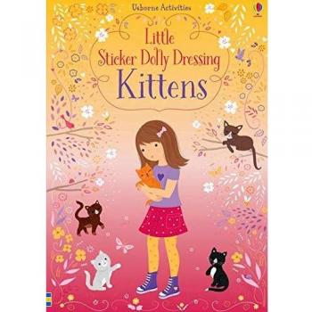Kit de Actividades Usborne: Vestir Gatitos con Pegatinas y Muñecas de Papel