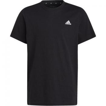 Camiseta Adidas U Sl Tee Infantil Negro/Blanco Modelo Hr6397