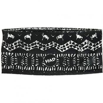 Banda Kezal HAD Coolmax con Protección Solar, Talla Única, Diseño Negro Estampado