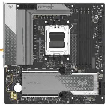 Placa Base Sapphire NITRO+ B850M WIFI Micro-ATX AM5 AMD B850 con Wi-Fi 6 y Bluetooth 5.3