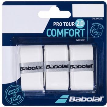 Babolat Pro Tour 2.0 - Pack de 3 Overgrips - Blanco