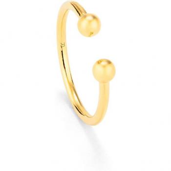 Anillo Radiant Basics de Plata Dorado