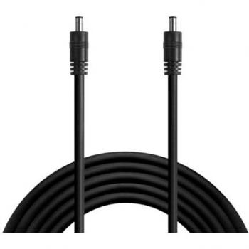 Cable de alimentación DC a DC 5521-5525, 3 m, 100W, Negro
