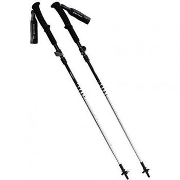 Black Diamond Distance flz Z de Poles Senderismo Bastones, Unisex, BD11220600001251, Negro, 125