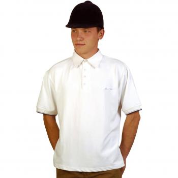 Mark Todd Tunier-Shirt Sommer - Casco de hípica, color Blanco, talla L