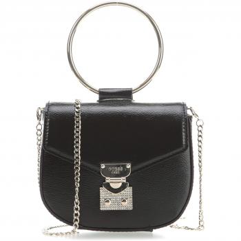 Guess Lynda Bolso de hombro negro