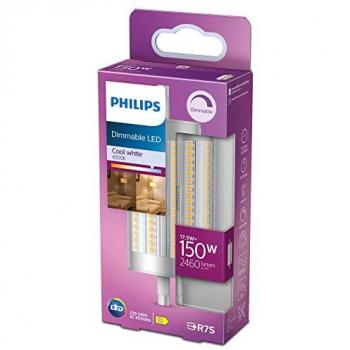 Lámpara LED Lineal R7s 4000K 2460lm Regulable 17,5W Philips