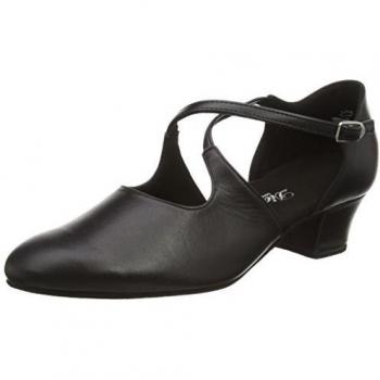 Diamant Diamant Damen Tanzschuhe 052-102-034 - Zapatos de Baile - Standard & Latino para Mujer, Color Negro
