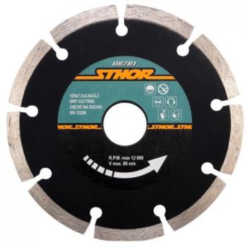 Disco de Diamante Segmentado Sthor 230mm para Amoladora Angular