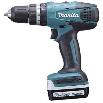 Makita HP347DWE - Taladro Percutor A Bateria 14.4V Litio-Ion 1.1 Ah