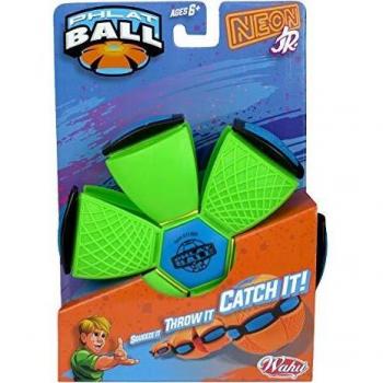 Phlat Ball Neon or Metallic Coloured Transforming Outdoor Ball Toy - Pink, Orange, Green, Purple Yellow and Blue