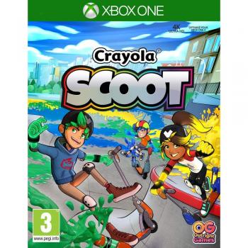 Juego Crayola Scoot para Xbox One - Diversión Colorida y Aventura en Patinaje