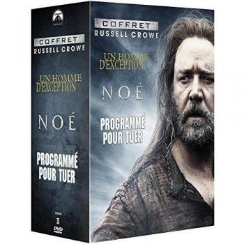 Coffret Russell Crowe : Noé + Un homme d'exception + Programmé pour tuer [Francia] [DVD]