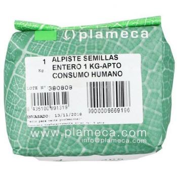 Alpiste Semillas Entero 1 Kg Plameca Apto Consumo Humano