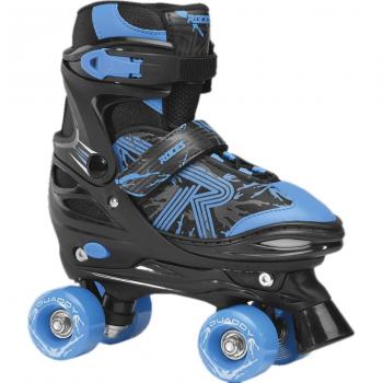 Roces Quaddy 3.0 Patines en línea para niños negro/azul tamaño 26-29